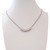 Custom Made Length 7 Bead Circle Rings Necklace Chain Silver 316 Stainless Steel