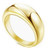 Plus Size Gold Dome  Ring