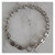 Silver Coffee Bean Made to measure Bracelet