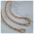 Gold Plated Heavy U link Hardware Carabiner Bracelet Necklace Set- Made to Measure Customised Length
