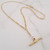 Gold plated fob chain
