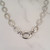 Custom Hand Made Silver Stainless Steel Choker Necklace