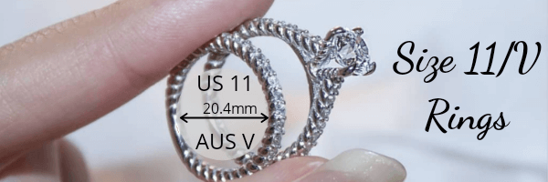 Plus Size Rings - Size 11 / Size V - Find large rings to fit at ...