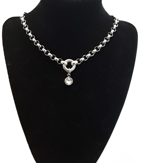 Crystal Formal Choker Chain Necklace 