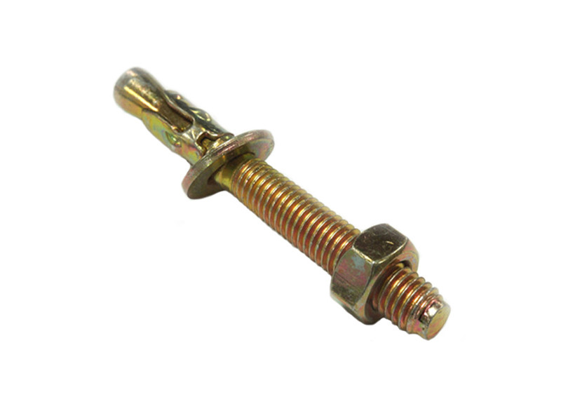 Wedge Anchor Yellow Zinc Plated 10/26