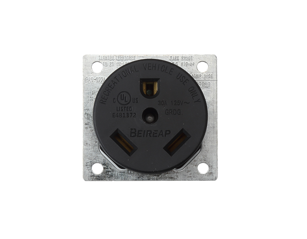 Power Outlet Commure 50A 125V/250V Flush Mount Power Outlet