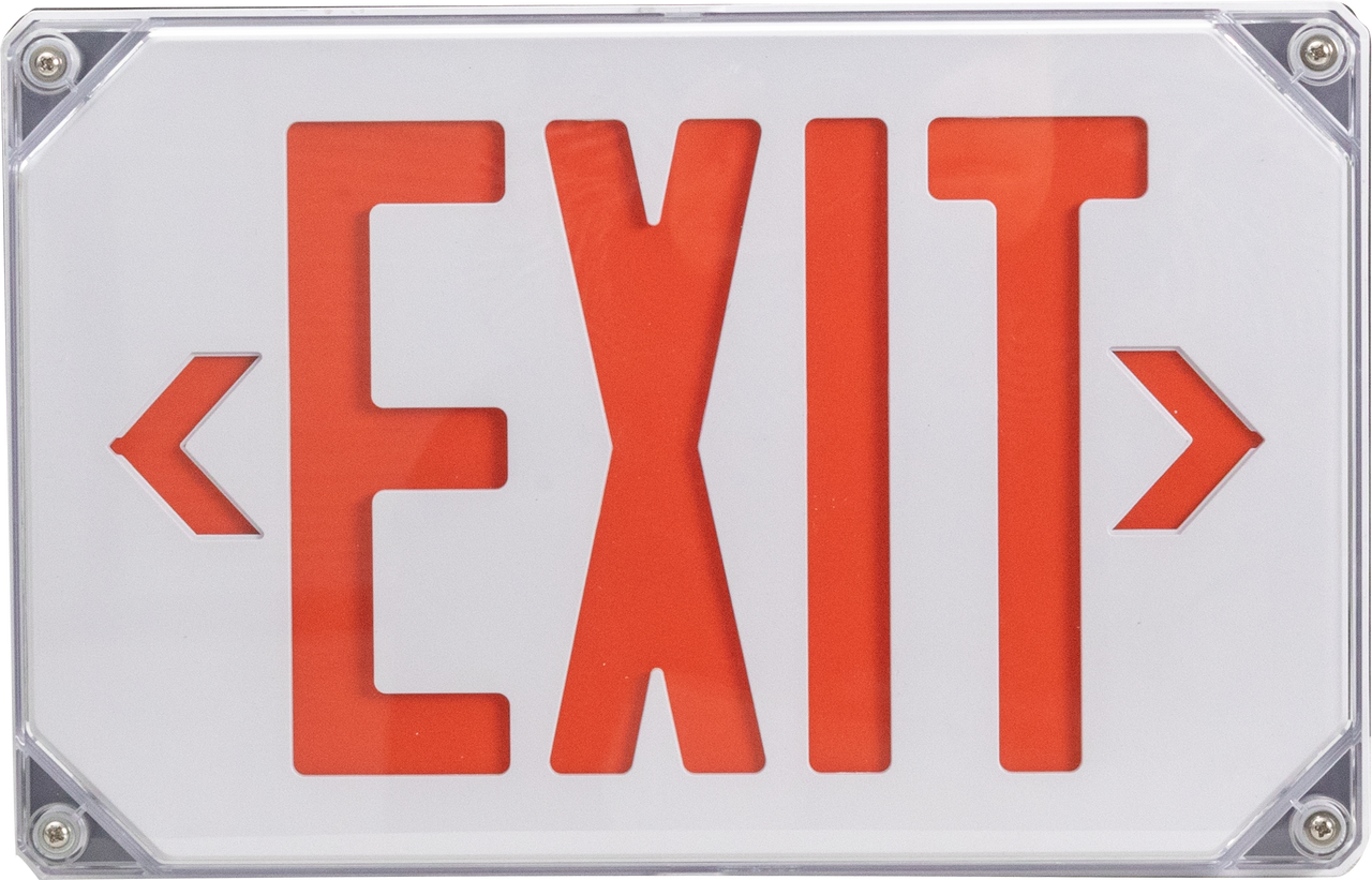 LED Wet Location Exit Sign - Magnalux/Magnatron