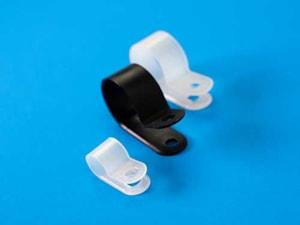 Cable Clamp 1 " 100 pcs per bag 5000 Pcs per case .20Hole