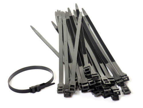 9" 50 Lb Double Loop Cable Tie 10000 pcs per case