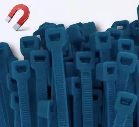 8.7" 40Lb Detectable Nylon Blue 5000 Pcs