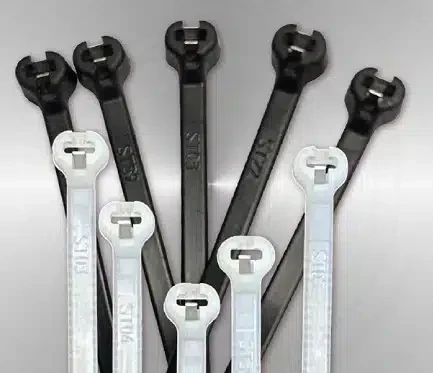 8" 40LB Natural Steel Tooth 100/Bag 10000 Case