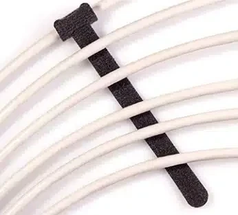 HOOK & LOOP-12"-3/4" WIDE-BLACK-100/BAG 500 pcs