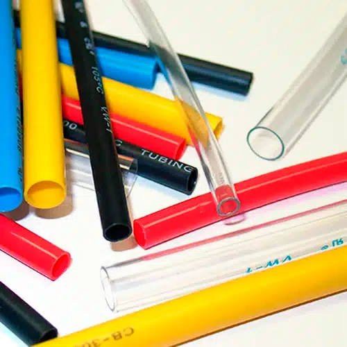 10pc COLORS 6" 3/8" 2:1 thin-wall polyolefin: Bagged Heat Shrink 50 Kits