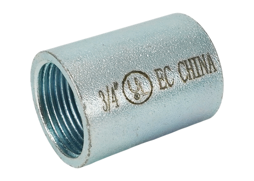 Steel IMC Coupling Zinc plated 1/2 "200 Per Case