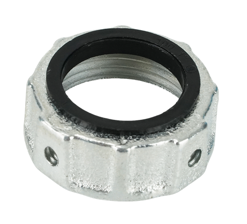 Malleable Iron Insulated Rigid Conduit Bushing with screw holes pcs 4" 60 Per Case