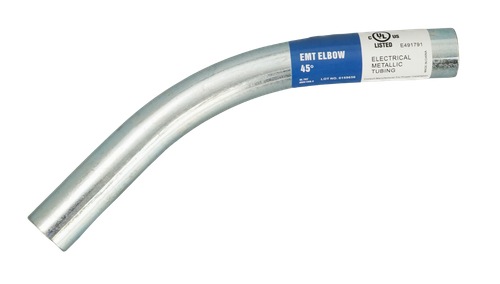 UL EMT 45° Elbow - Hot dipped galvanized 1 1/4" 15  Per case