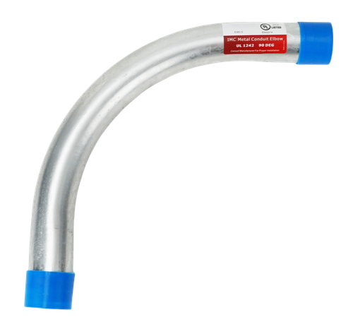 UL IMC 90° Elbow - Hot dipped galvanized 3 1/2"  35 Per Case
