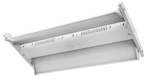 Led Linear Highbay 165/120/90W( 2 CCT &  3 Watts Selectable, Lens Rotatable )  Sensor Base Ready PRO