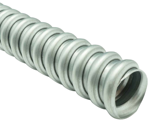UL Galvanized Steel Flexible Electrical Conduit 1 1/2" 50 Ft Per Case