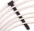 HOOK & LOOP-8"-1/2" WIDE-BLACK 100/BAG1000 pcs