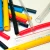 10pc COLORS 6" 3/8" 2:1 thin-wall polyolefin: Bagged Heat Shrink 50 Kits
