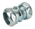 Steel EMT Compression Coupling Connector 1" Case of 200 Pcs
