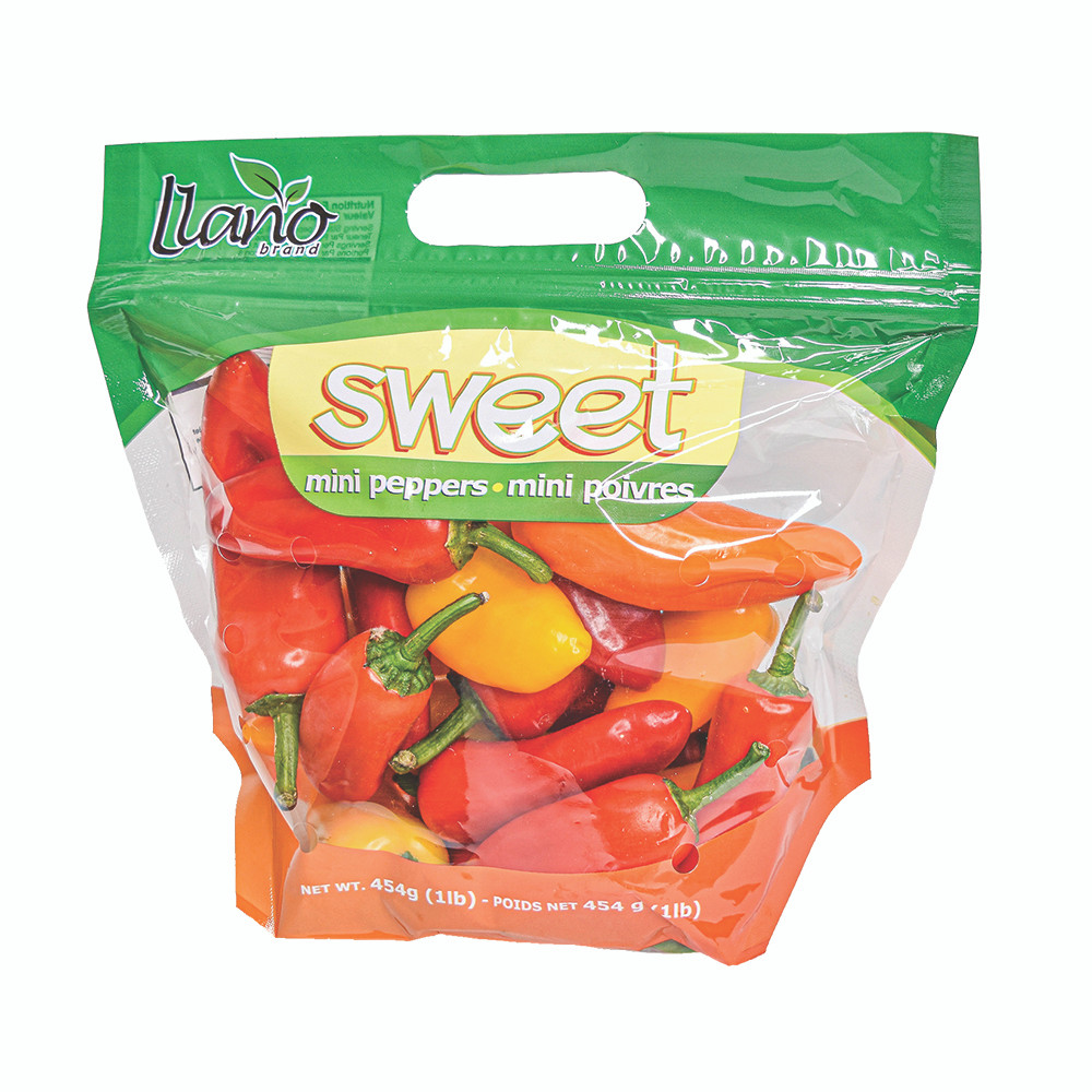 Peppers Mini Sweet 1 Lb Bag