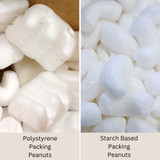 Packing Peanuts - Polystyrene v Plant-Based