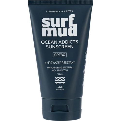 Surfmud Ocean Addicts Sunscreen SPF30 125g