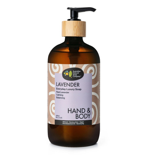 Australian Natural Soap Company Hand & Body Wash - Lavender 500ml