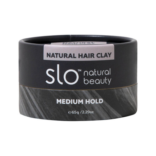 Slo Natural Beauty Natural Hair Clay - Medium Hold 65g