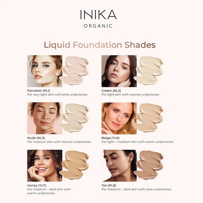 How to Find the Right Foundation in 3 Easy Steps – INIKA Organic Australia