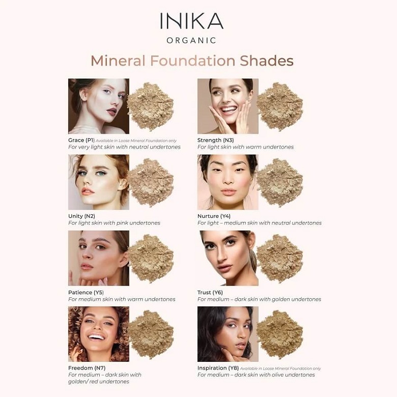 How to Find the Right Foundation in 3 Easy Steps – INIKA Organic Australia