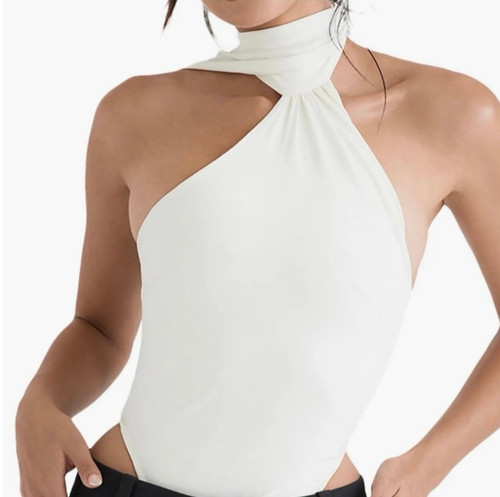 ELEGANT HOUSE OF CB FARRAH HALTER NECK BODYSUIT!