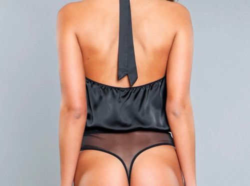 PAIGE SATIN BODYSUIT!