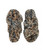PLUSH LEOPARD PRINT FAUX FUR SLIPPERS!