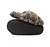 PLUSH LEOPARD PRINT FAUX FUR SLIPPERS!
