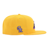 New Era Colorado Rockies 59FIFTY Fitted Hat Cap Gold Rockies Side Patch