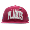 Paper Plane VOL 2 Fitted Hat With Pin Carmine / Blue UV