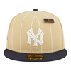 New Era New York Yankees Retro Pinstripe 59FIFTY Fitted Hat With Pin