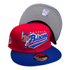 New Era Buffalo Bisons Batting Buster 2 Tone 59FIFTY Fitted Hat Cap MiLB