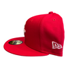 New Era Houston Rockets 59FIFTY Fitted Hat Cap Red / Gray UV
