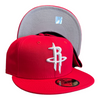 New Era Houston Rockets 59FIFTY Fitted Hat Cap Red / Gray UV