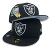 New Era Las Vegas Oakland Raiders City Cluster 59Fifty Fitted Hat