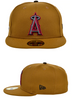 New Era Anaheim Angels Cigar Pack 59FIFTY Hat 2002 WS Side Patch