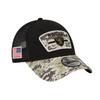 New Era Vegas Oakland Raiders Salute To Service 9FORTY Adjustable Trucker Hat