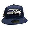 New Era Seattle Seahawks 59FIFTY Fitted Hat Cap 40th Season Side Patch
