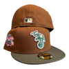 New Era Oakland Athletics Khaki Pack 59FIFTY Fitted Hat Battle Of The Bay
