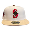 New Era Seattle Mariners Eggnog Pack 59FIFTY Fitted Hat Cap 2023 ASG Patch