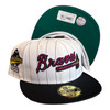 New Era Atlanta Braves Retro Pinstripe 59FIFTY Fitted Hat